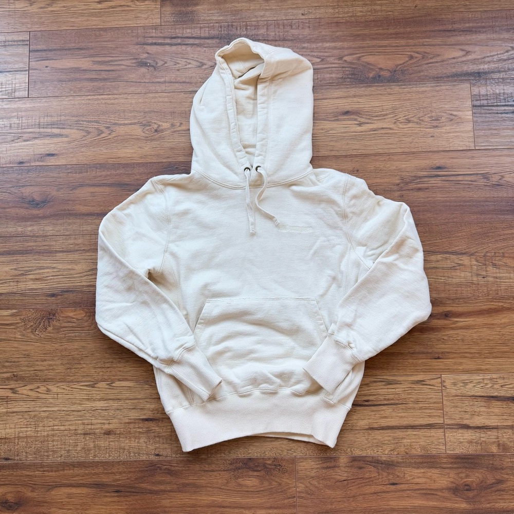 AIME LEON DORE Hoodie in Cream | Size XS | NWOT
